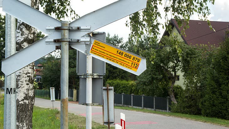 Czy podanie numeru przejazdu kolejowego operatorowi telefonu 112 wskaże dokładnie położenie przejazdu kolejowego, na którym pojazd uległ awarii?