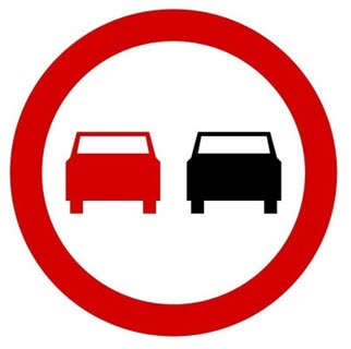 Czy kierując samochodem osobowym wolno Ci za tym znakiem wyprzedzić autobus?