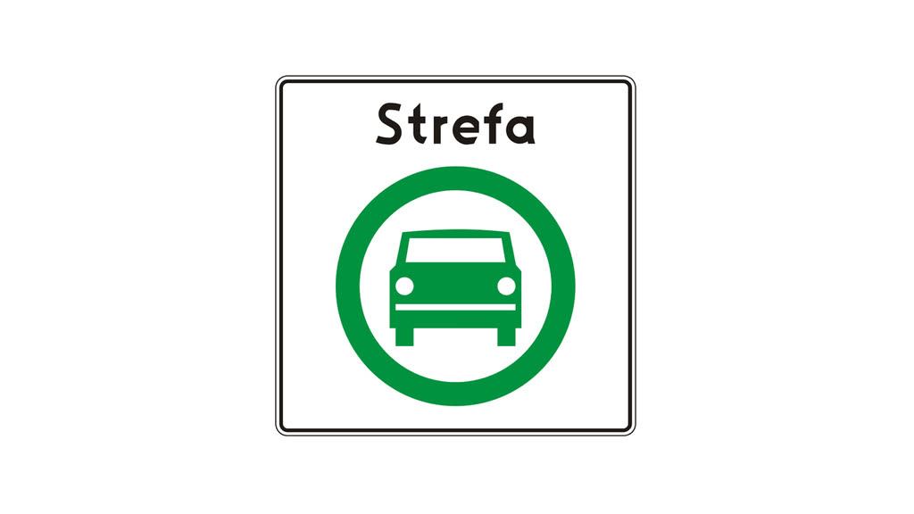 Czy ten znak zezwala na wjazd do strefy czystego transportu pojazdom napędzanym wodorem?